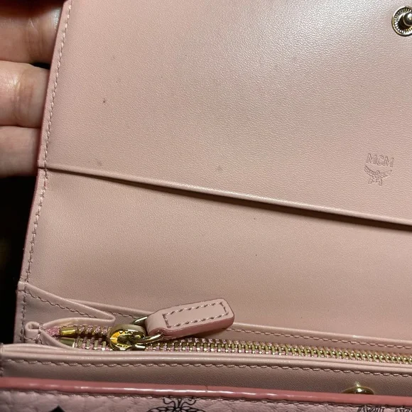 MCM Black and Pink Wallet - Picture 6 of 15